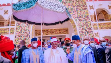 Leaders who swear by Holy Book musn’t abuse public office – Buhari 6 Buhari in Nasarawa