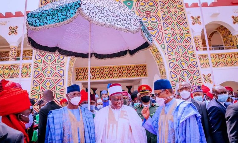 Leaders who swear by Holy Book musn’t abuse public office – Buhari 1 Buhari in Nasarawa