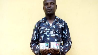 Fake police officer arrested in Ogun 3 IMG 20220219 WA0048 1