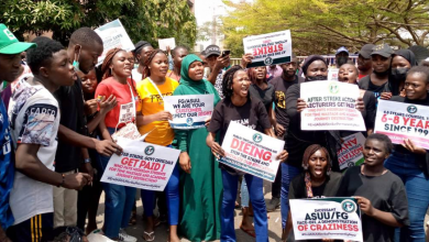ASUU strike: NANS protest in Abuja, other states 6 NANS protest