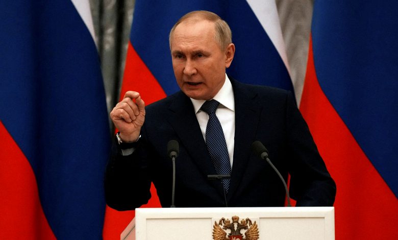 We are fighting for security and dignity of our country, Putin tells Russians in rousing national broadcast 1 Putin1