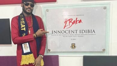 2Baba donates music studio to OAU 17 2Baba OAU 1