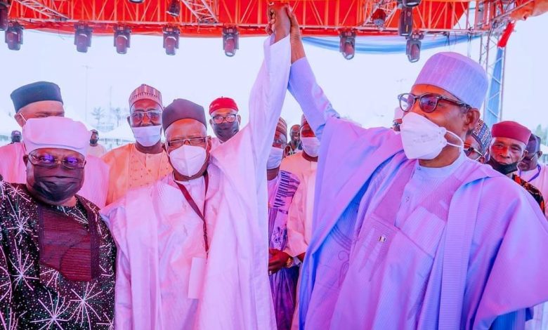 EXCLUSIVE: APC Chairman, Abdullahi, awaits Buhari's clearance to screen presidential aspirants 1 APC NWC6