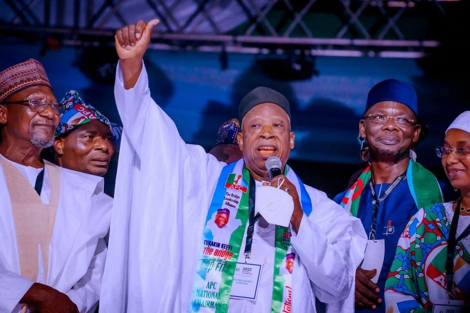 Omoworare charges new APC leaders on team work, reconciliation 6 Abdullahi Adamu
