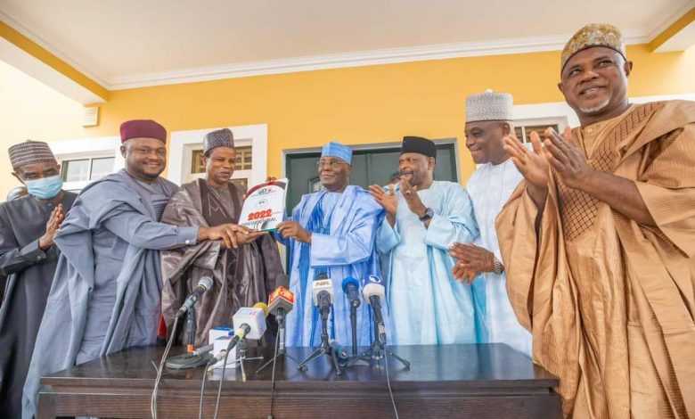 2023: Atiku picks PDP Presidential nomination forms 1 Atiku nomination