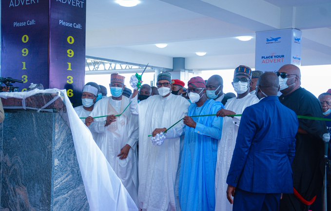 New Lagos international airport terminal will create 3,000 jobs for youths - Buhari 1 Buhari Lagos Airport