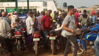 Vehicles block major roads, fuel sells for N400 in Ondo as long queues persist 9 IMG 20220303 WA0008 1 768x576 1