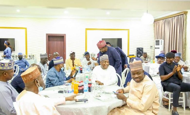 PHOTO NEWS: Senator Bukola Saraki hosts PDP state chairmen ahead presidential bid declaration 13 IMG 20220315 WA0003