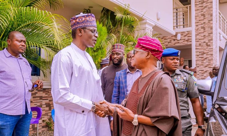 PHOTO NEWS: Osun Governor Oyetola visits APC national secretariat, meets Buni, Akpanudoedehe 27 IMG 20220317 WA0040