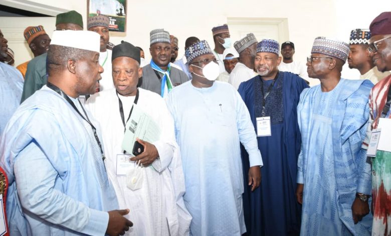 PHOTO NEWS: APC senate caucus meets with consensus national chairman ahead convention 7 IMG 20220326 WA0026
