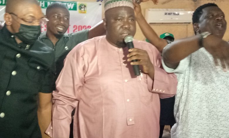 Stakeholders of NURTW, TOOAN Back Tinubu's presidential bid, Sanwo-Olu's re-election 1 IMG 20220331 110613 234