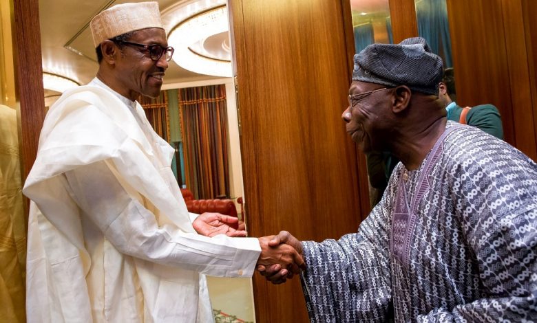 Obasanjo, study in patriotism, leadership, Buhari celebrates ex-president at 85 1 Obasanjo Buhari