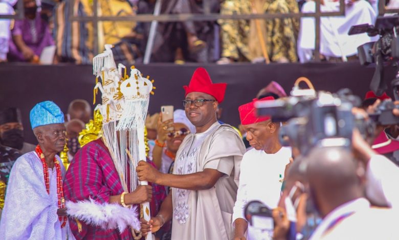 Osinbajo, Atiku, Ooni, others storm Ibadan for Olubadan's coronation 1 Olubadan
