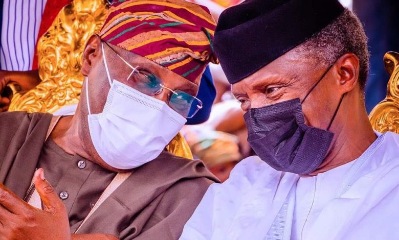PHOTO NEWS: VP Osinbajo, former VP Atiku and other dignitaries at 42nd Olubadan coronation ceremony 65 Olubadan2