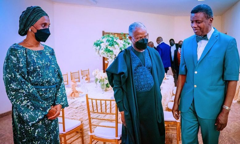 A tribute to Pastor E.A. Adeboye at 80, By Yemi Osinbajo 1 Osinbajo Adeboye 2