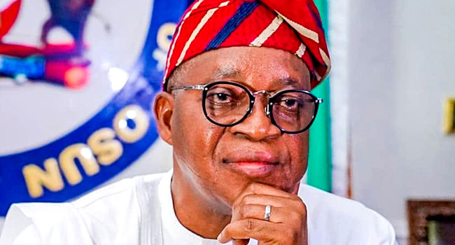 Osun 2022: Don't be deceived by untested politicians, Oyetola tells electorate 1 Oyetola