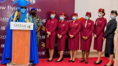 PHOTO NEWS: Emir of Kano welcomes Qatar Air's maiden flight 6 Qatar Air