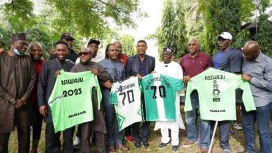Ex-Eagles players hail Tinubu's contribution to good governance, sports development 14 Super Eagles Tinubu