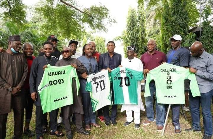 Ex-Eagles players hail Tinubu's contribution to good governance, sports development 7 Super Eagles Tinubu