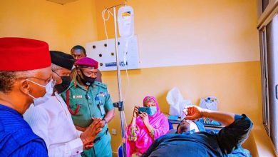 PHOTO NEWS: VP Osinbajo visits victims of Kaduna train attack 3 VP Osinbajo Kaduna2