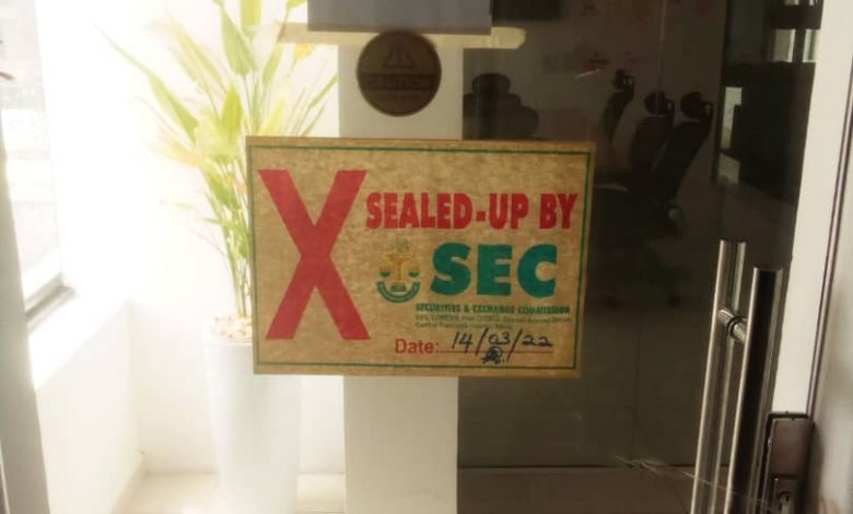 SEC seals Oxford International Group, two others for alleged illegal activities 1 WhatsApp Image 2022 03 14 at 1.37.08 PM