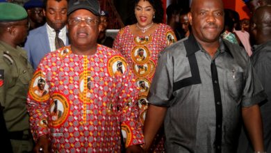 ‘Judas’ Wike packing Rivers money and throwing around – Umahi 14 Wike Umahi