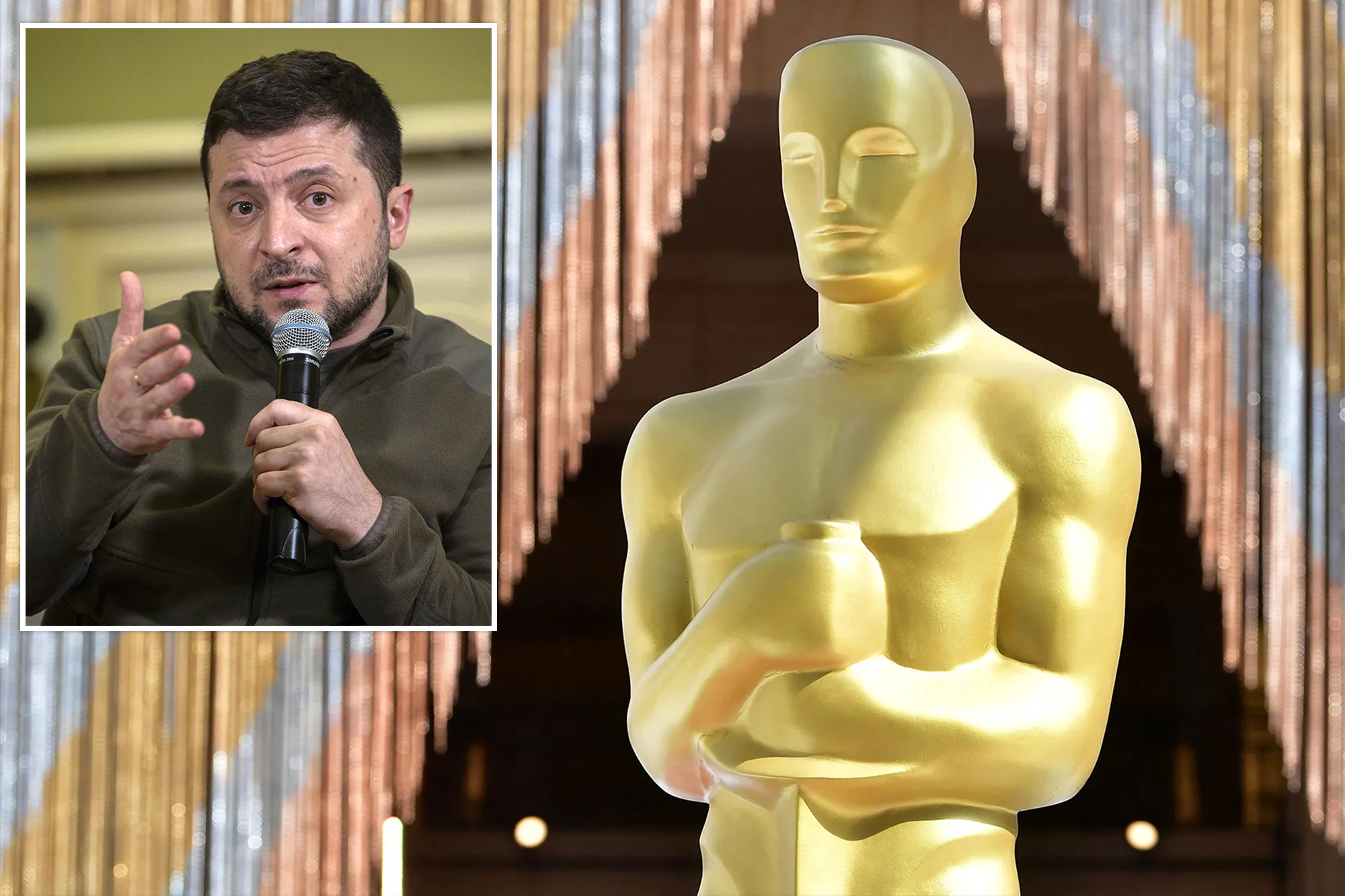 Ukrainian President Zelensky in talks with Academy to make Oscars appearance 1 Zelensky Oscars