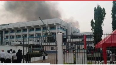 Minor fire guts CBN office 14 1 3