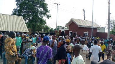 PHOTO NEWS: Symphatisers throng Alaafin of Oyo's palace after demise 9 Alaafin palace