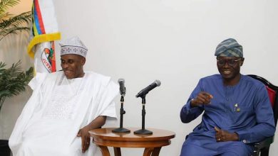 Lagos will support Tinubu for presidency, Sanwo-Olu tells visiting Amaechi 16 Amaechi Sanwo Olu