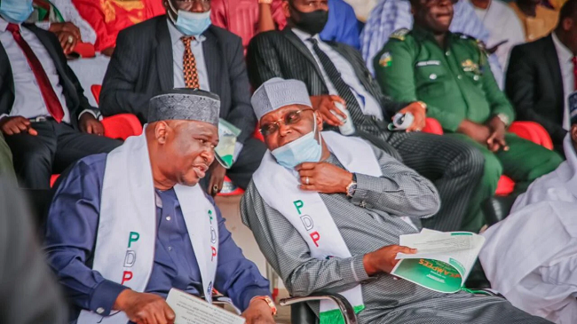 Adamawa governor, Fintiri, backs Atiku for 2023 presidency 1 Atiku and Fintiri
