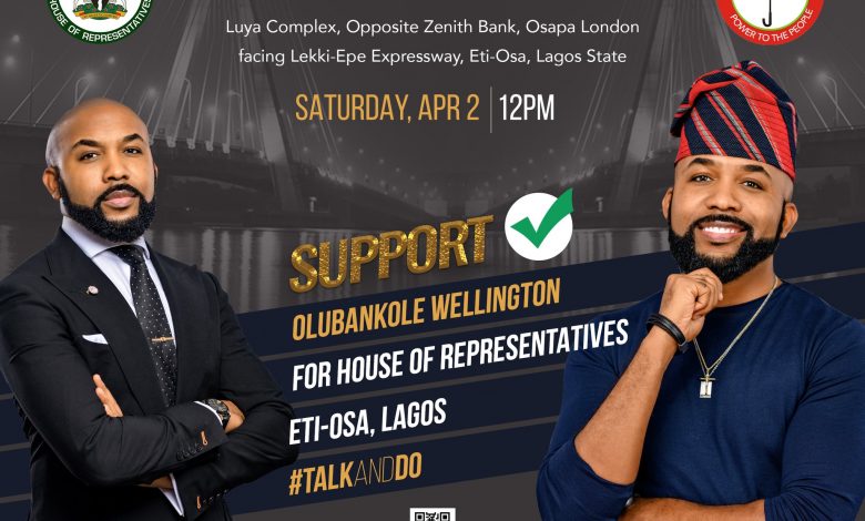Banky W joins PDP, declares for Eti-Osa House of Representatives seat 1 Banky W
