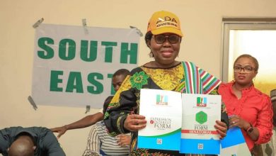 PHOTO NEWS: Ondo first lady, Anyanwu-Akeredolu, picks Imo senate forms 10 FB IMG 1651202809872