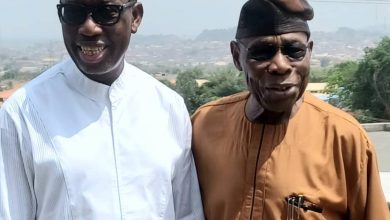 2023: Okowa visits Obasanjo, says APC can't deal with Nigeria's challenges alone 3 IMG 20220405 WA0211