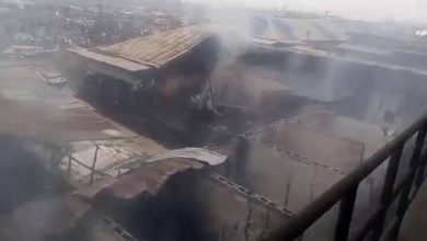 Lagos Fire Service to the rescue as Ojo Market gutted by inferno 5 IMG 20220410 WA0035