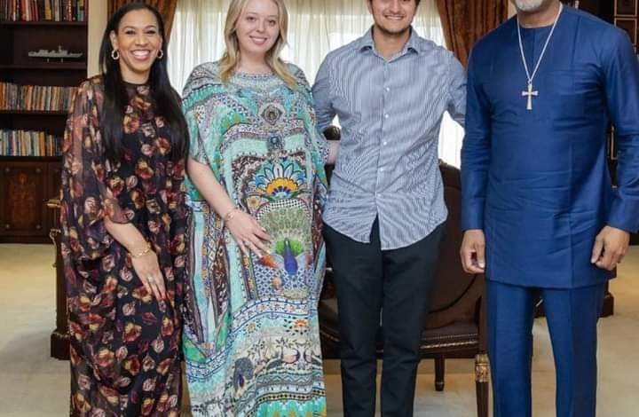 PHOTO NEWS: Trump's daughter, Tiffany in Lagos, visits Pastor Adefarasin with fiance 5 IMG 20220412 WA0010