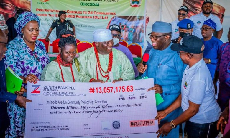 Welfare of less-privileged in Ekiti important - Fayemi 9 IMG 20220412 WA0024