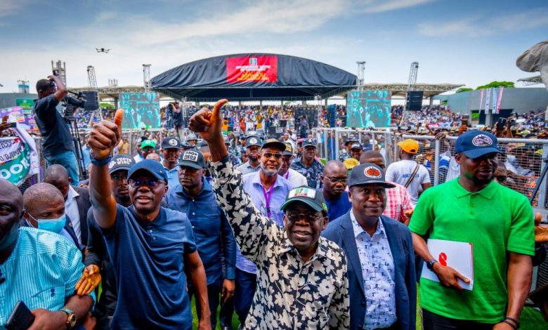 PHOTO NEWS: Young people from the South West rally support for Tinubu 15 IMG 20220416 WA0024