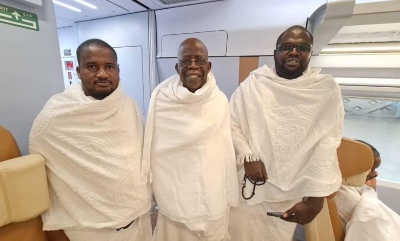 Tinubu travels to Saudi Arabia for lesser hajj 1 IMG 20220426 WA0006