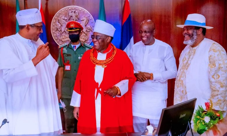 We'll continue to fight for return of 1,130 Benin bronzes from Germany - Buhari 1 IMG 20220430 WA0000