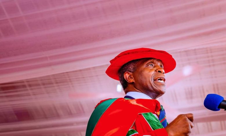 Osinbajo clamours for new tribe of believers in Nigeria's unity 1 Osinbajo NSUK4