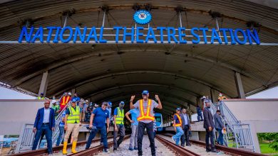 PHOTO NEWS: Sanwo-Olu inspects blue line rail project 3 PIX 0814
