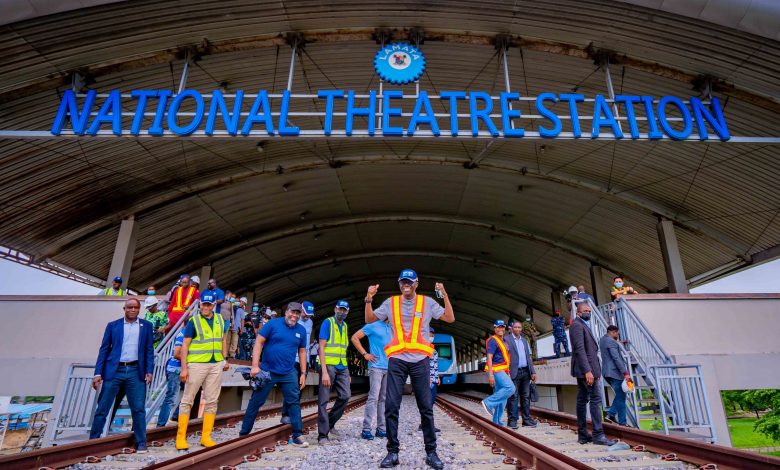PHOTO NEWS: Sanwo-Olu inspects blue line rail project 17 PIX 0814