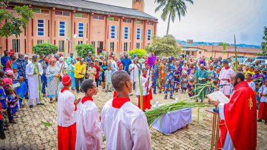 Palm Sunday: Osun deputy governor charges Christians to be pious 3 Palm Sunday Osun2