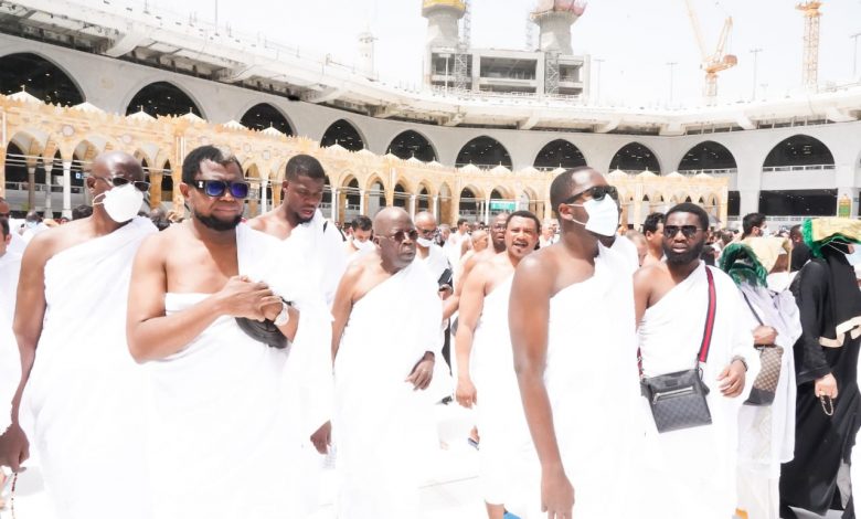 PHOTO NEWS: Tinubu performs Tawaf in Mecca 23 Tinubu Tawaf 2