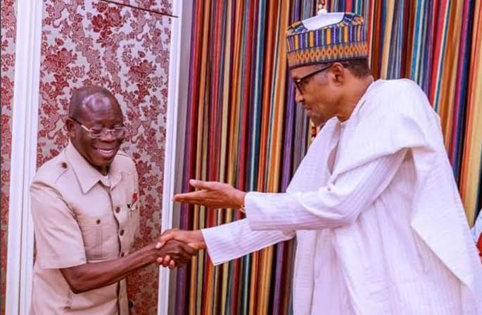 Your leadership strides will stand test of time, Buhari tells Oshiomhole at 70 1 images 5
