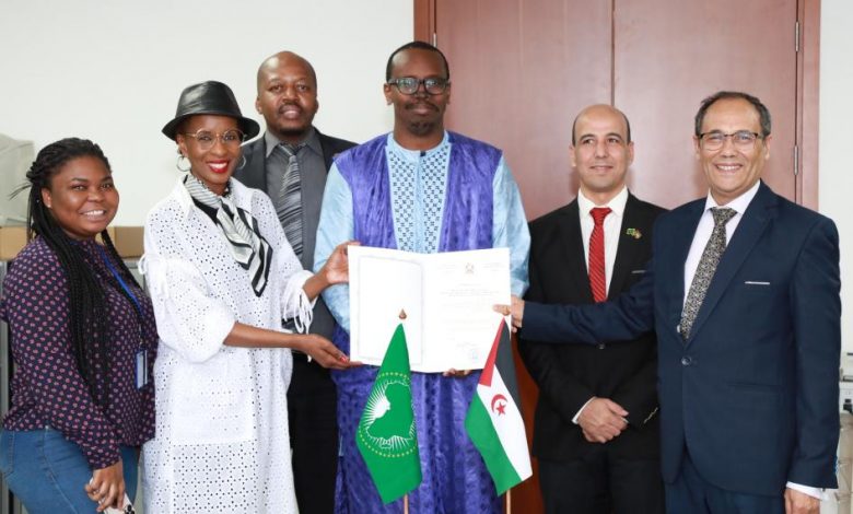 Saharawi Arab Democratic Republic becomes the 43rd AU member state to ratify protocol on women’s rights 1 41764 IMAGE OF SADR RATIFICATION