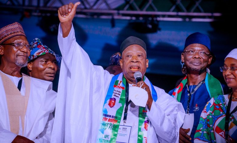 APC vice chairman tackles Abdullahi Adamu over handling of party 1 Abdullahi Adamu New APC National CHairman