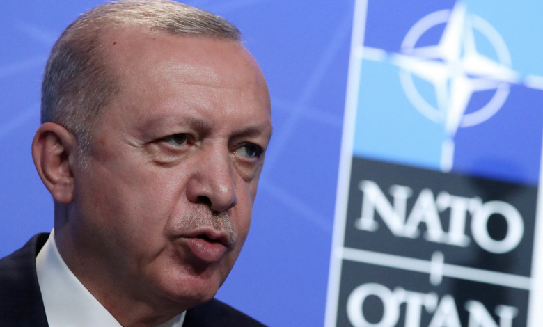 Erdogan says Turkey not on board with Finland, Sweden joining NATO 1 Erdogan NATO