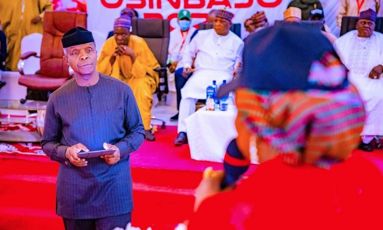 Buhari has trained me to be best for the job - Osinbajo 1 FB IMG 1651783264814